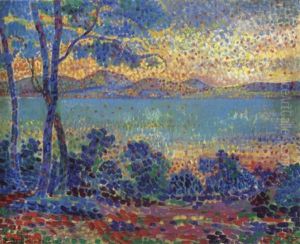 Paysage De Provence by Henri-Edmond Cross