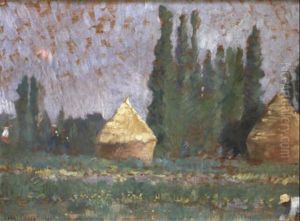 Les Meules by Henri-Edmond Cross