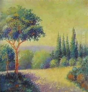 Un Parc by Henri-Edmond Cross
