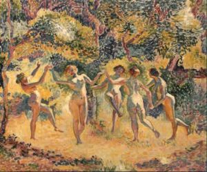 La Ronde (study For La Clairiere) by Henri-Edmond Cross