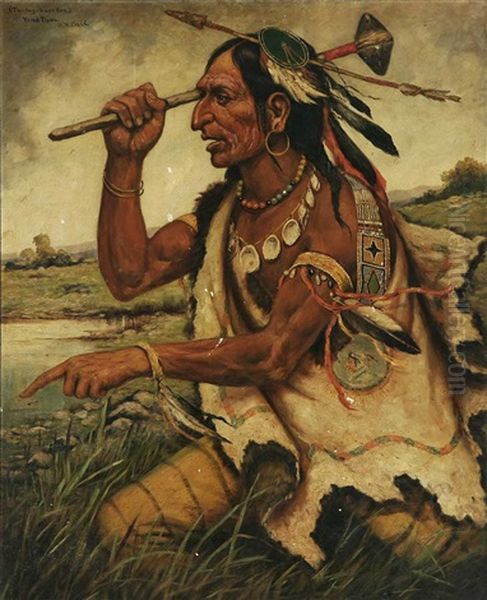 Portrait Of Ta-tay-hac-don (wind Down) - view 1