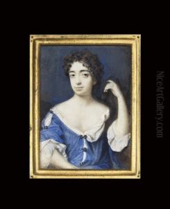 A Lady Called Mary Of Modena, In Open Blue Day-gown A Lady Called Mary Of Modena, In Open Blue Day-gown