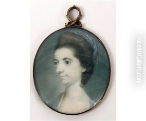 Sarah Hitchin Pelly Portrait Miniature Circa 1782