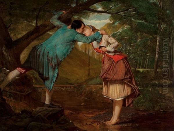 Courting, 1880 - view 1