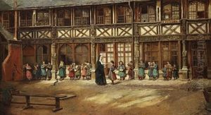 Die Schule Von Aitre Saint-maclou In Rouen Die Schule Von Aitre Saint-maclou In Rouen