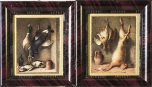 Nature Morte Con Selvaggina - Still Lives With Game (2 Works) by William Cruickshank