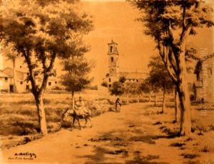 Sant Pere De Torello by Agusti Antiga Monner