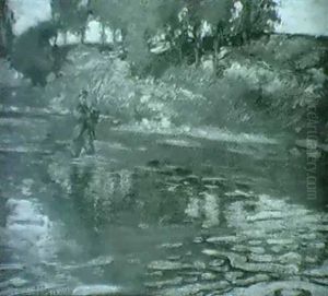 On The Teviot by George Cruikshank I