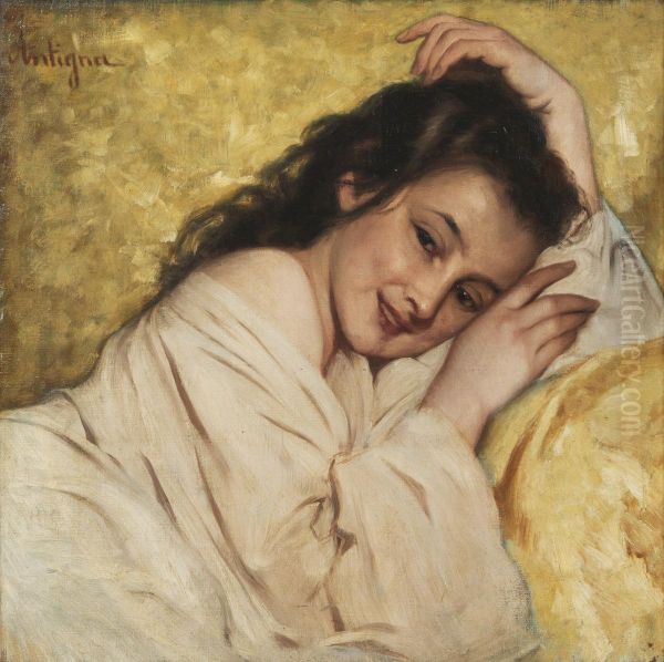 Jeune Fille Souriant - view 1