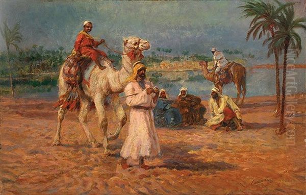 Camel Race At The Waterside - view 1