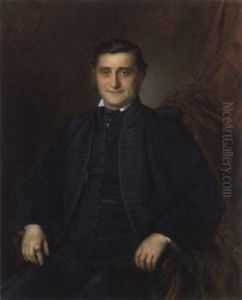 Bildnis Eines Herrn by Lajos Csillaghi