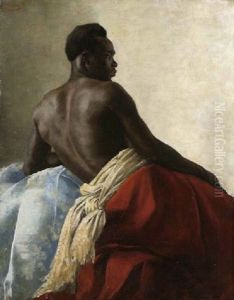 A Nubian Man by Karoly Csuzy