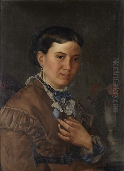 Portrait Of The Artist's Daughter, Josefiti Cuadras - view 1