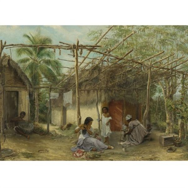 Mulatto Girl's Toilette, A Scene In Cuba - view 1