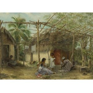 Mulatto Girl's Toilette, A Scene In Cuba