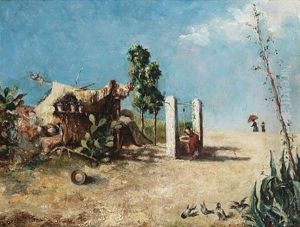 At The Well by Joaquim Cuadras