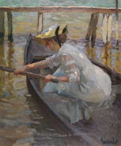 Abendfahrt by Edward Cucuel
