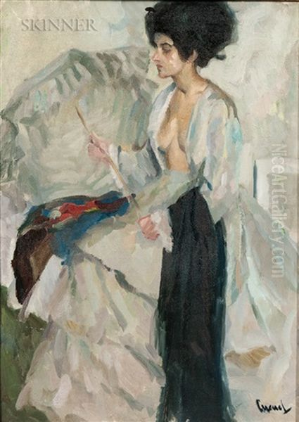 Draped Model - view 1