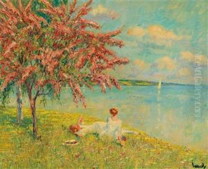 Fruhling Am See by Edward Cucuel