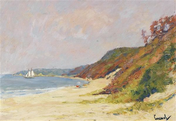 The Beach At Rocky Point, Long Island - view 1