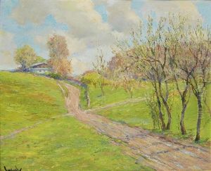 Fruhling Wiesen by Edward Cucuel