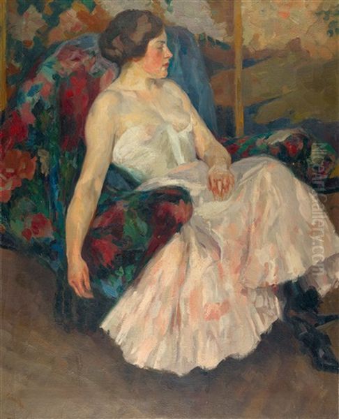 Dame Auf Einem Fauteuil - view 1