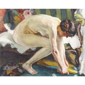 Der Gelbe Pantoffel by Edward Cucuel