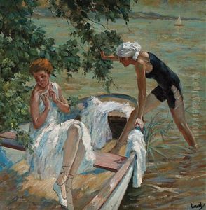 An Der See by Edward Cucuel