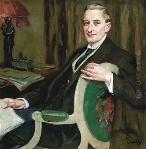 Portrait Of A Dr Hermann Steininger Portrait Of A Dr Hermann Steininger