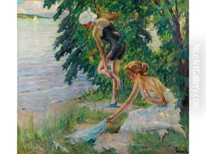 Hochsommer Am Starnberger See by Edward Cucuel