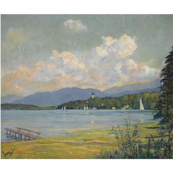 Am Starnberger See (lake Starnberg) - view 1