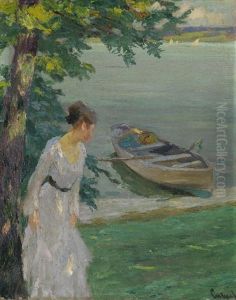 Dame Am See by Edward Cucuel