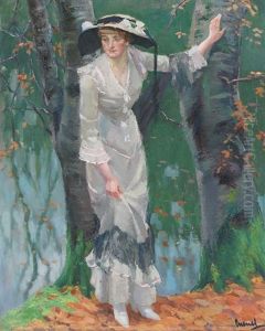 Dame Am See by Edward Cucuel