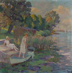 Abendfahrt by Edward Cucuel