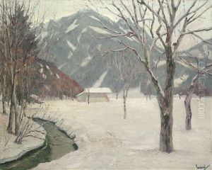 Winter Im Tal by Edward Cucuel