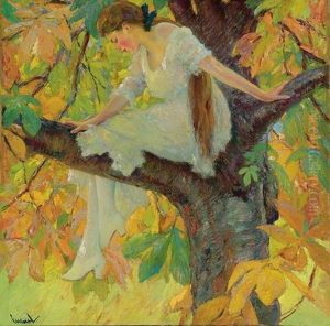 Wood Nymph (baumnixe) by Edward Cucuel