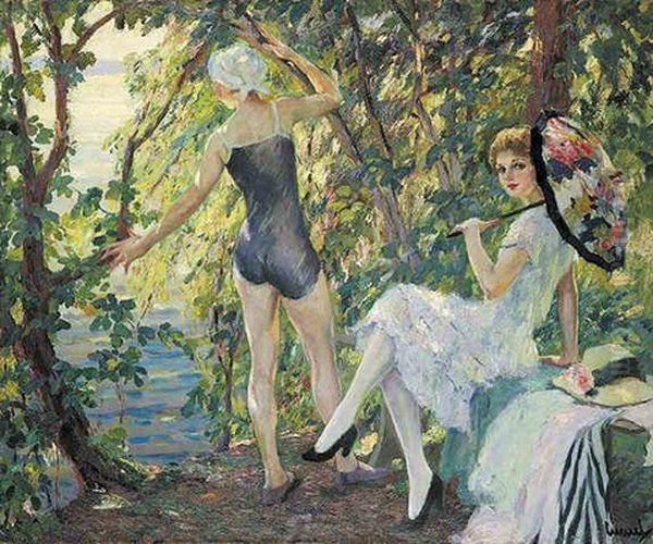 The Bathers - view 1
