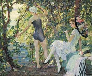 The Bathers by Edward Cucuel
