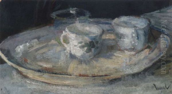 Stilleben Mit Zwei Kaffeetassen - view 1