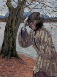 Herbstwinde by Edward Cucuel