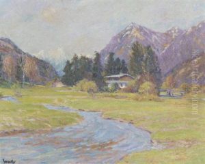 The Peaceful Valley by Edward Cucuel