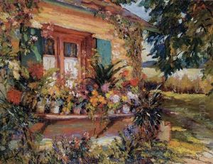 A Bavarian Window by Edward Cucuel
