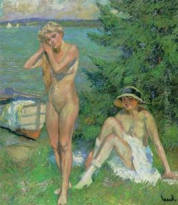 Nach Dem Bade by Edward Cucuel