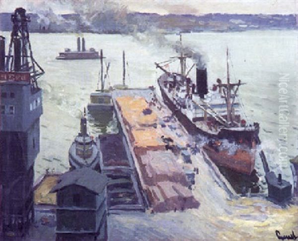 Str. "taifun", March 1928, New York - view 1