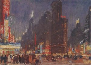 Nachtliches Manhattan
