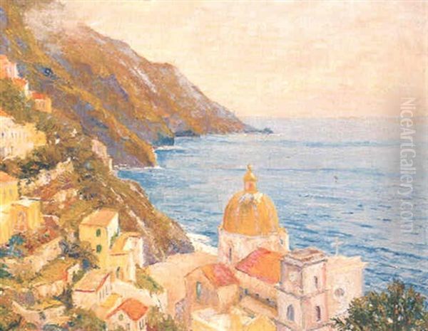 Positano - Kirche Am Meer - view 1