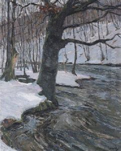 Winterliche Waldlandschaft Winterliche Waldlandschaft
