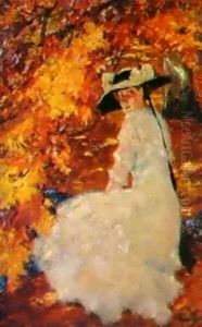 Shades Of Autumn by Edward Cucuel