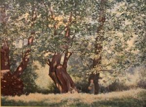 Personnages Dans Les Arbres by Jules-Edmond Cuisinier