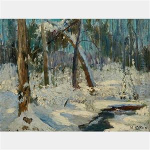 Winter Woods, Lac Tremblant by Maurice Galbraith Cullen